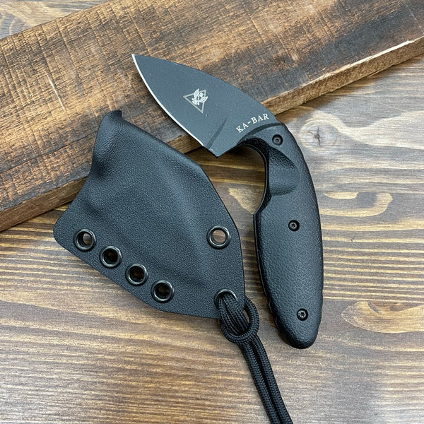 Ka-Bar TDI Law Enforcement Knife Kydex Sheath Taco Style