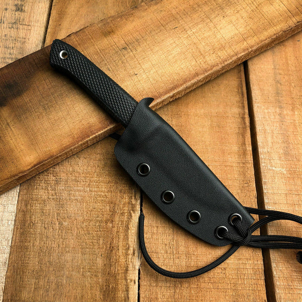 rk custom kydex sheath for cold steel pendleton mini hunter fixed blade knife