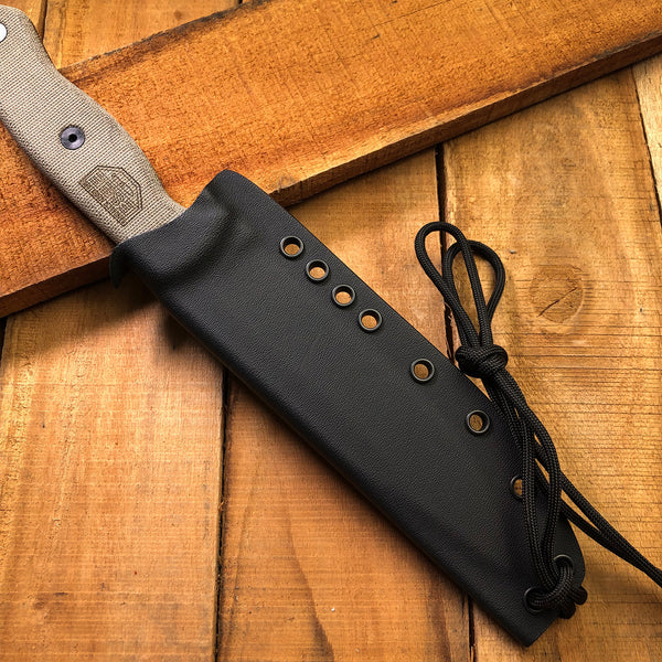 rk custom kydex sheath for esee cm6 fixed blade knife