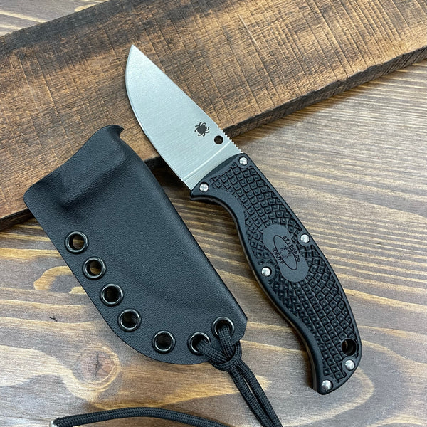 Spyderco Enuff Clip Point Kydex Sheath