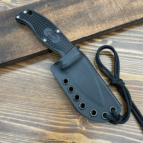 Spyderco Enuff Drop Point(Leaf Shape) Kydex Sheath