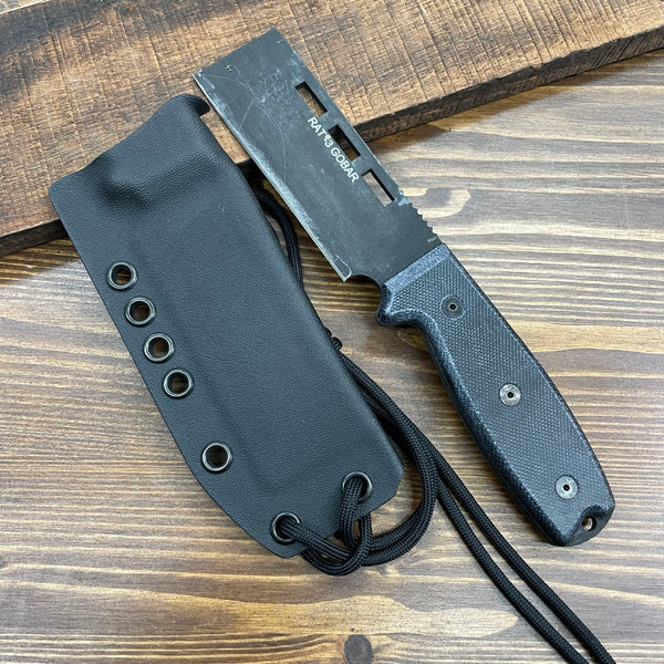 RK Custom Kydex ontario rat 3 gobar kydex sheath
