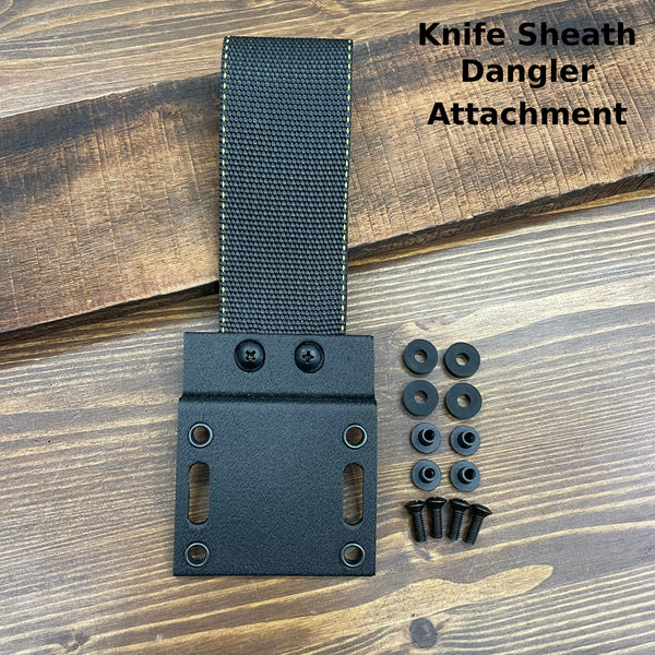 RK Custom Knife Sheath Dangler Attachment – Pancake Sheath 2" Hole Spacing