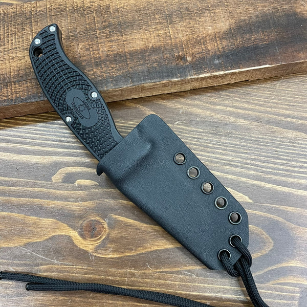 Spyderco Enuff Clip Point Custom Kydex Sheath (Model FB31CP)