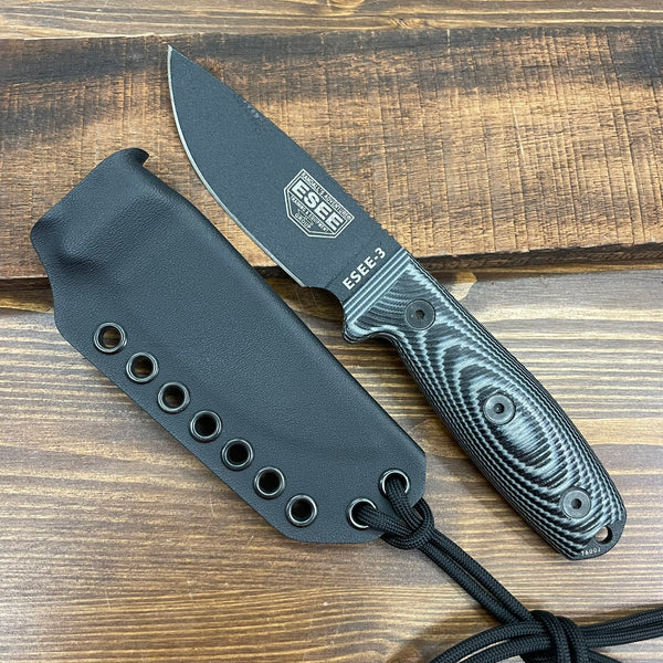 ESEE 3 Custom Kydex Sheath (3D Contoured Handles)