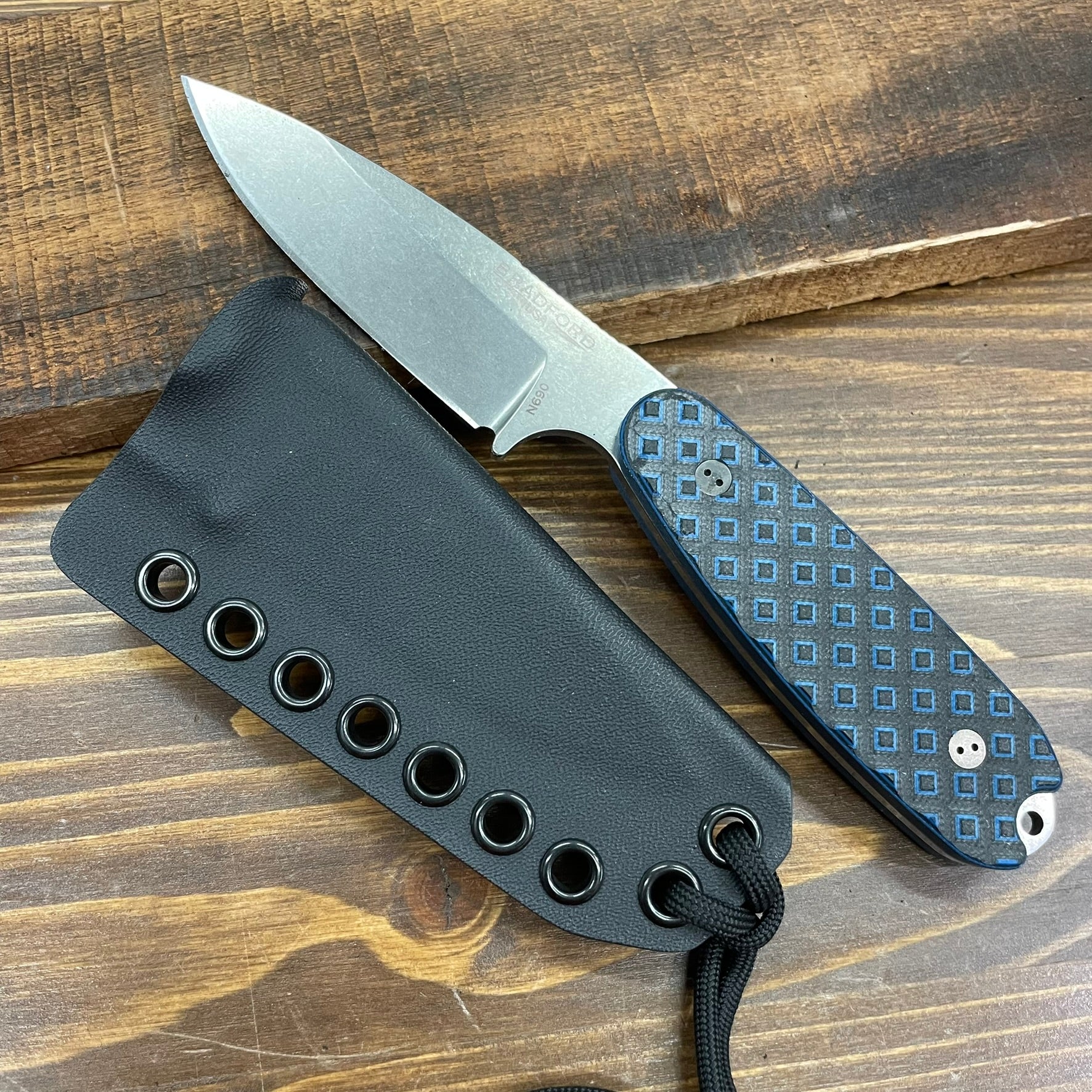 Bradford Guardian 3.5 Custom Kydex Sheath (Drop Point – Textured
