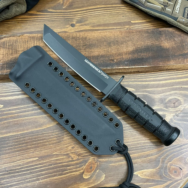 Cold Steel Leatherneck Tanto Custom Kydex Sheath (Model 39LSFCT)