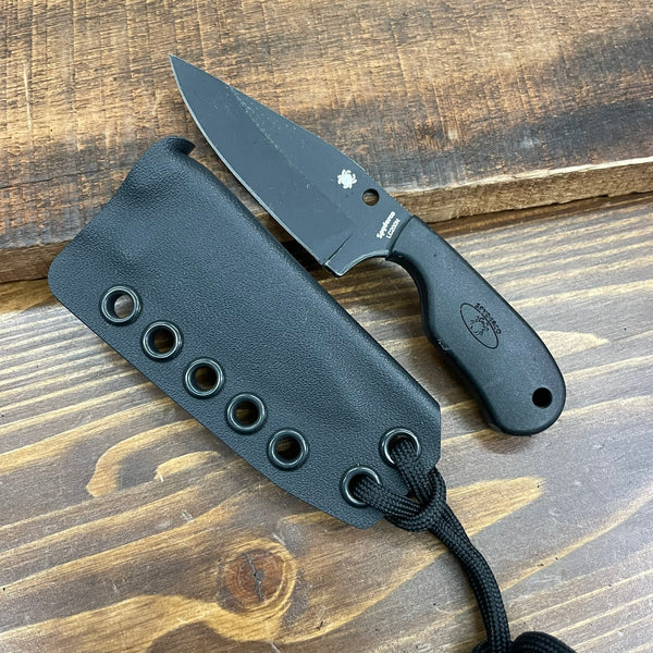 Spyderco Subway Bowie Custom Kydex Sheath (Models FB48PBK & FB48PBBK)