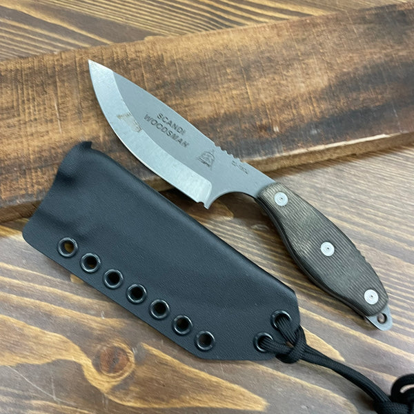 TOPS Scandi Woodsman Custom Kydex Sheath