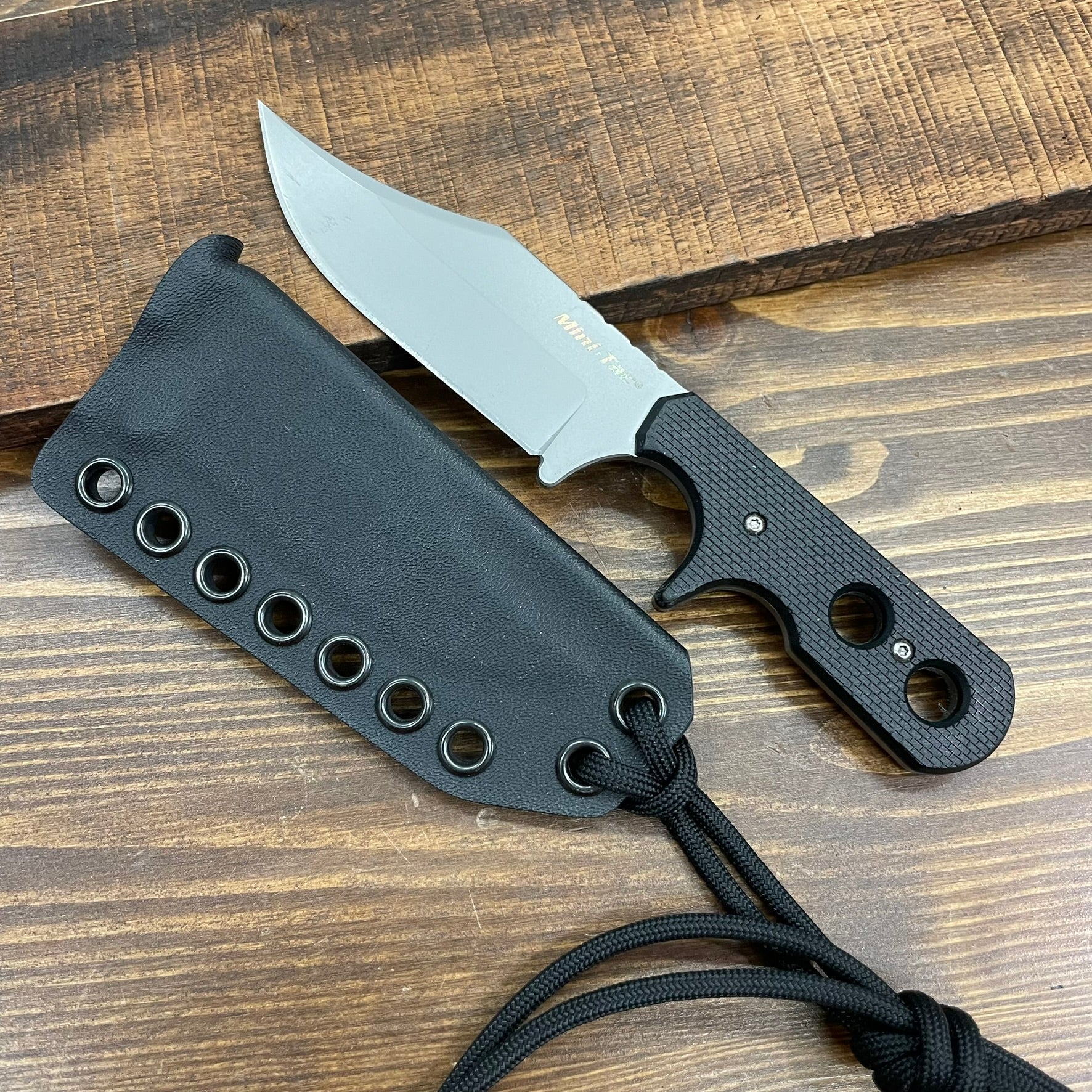 Cold Steel Mini Tac Bowie Custom Kydex Sheath (Model 49HCF) – RK Custom  Kydex